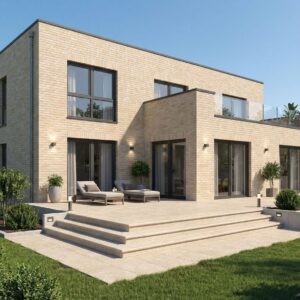 CASHMERE brick slips - Klinker Made in Germany brick slips CASHMERE, BOSTON: cream, light beige and soft sandy shades.